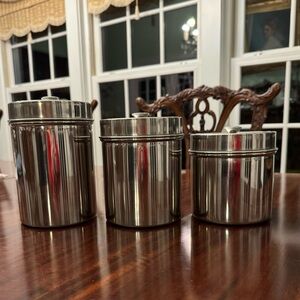 Stainless Steel Canister Set